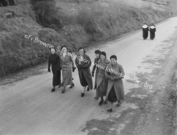 MERCY CONVENT SCHOOL-GIRLS OUT FOR A WALK